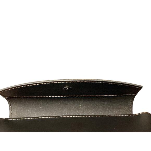 PERSOL BLACK EYEGLASSES FRAMES ~ 5.2 x 1.9 X 14.5 cm w/ Original Leather Case - Picture 16 of 16